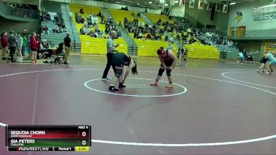 235 lbs Quarterfinal - Sequoia Chorn, David Douglas vs Gia Peters, Tualatin