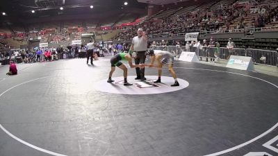 128 lbs Consi Of 16 #2 - Nate Gonzalez, Redwood vs Manuel Marin, Highland