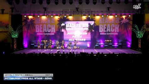 Pittsburgh Pride All Stars - Roar [2026 L1 Youth - Small Day 1] 2026 ACDA Reach the Beach Grand Nationals DI/Worlds