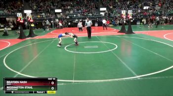 70 lbs Cons. Round 1 - Brayden Nash, OHC1 vs Reddington Stahl, Unattached