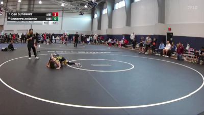 65 lbs Cons. Round 1 - Giuseppe Argento, Katy Area Wrestling Club vs Jose Gutierrez, All American Wrestling Club