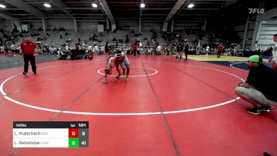 142 lbs Rr Rnd 1 - Landen Puderbach, Ride Out Wrestling Club vs Louis DellaVolpe, Shore Thing Surf