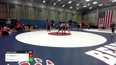 285 lbs Quarterfinal - Cooper Rodgers, Buchanan vs Gary Avila, Bullard