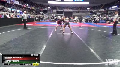 7A 175 lbs Semifinal - Jabari Thomas, Central vs Dalton Wainwright, Prattville