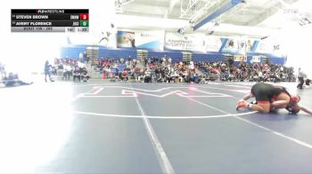 285 lbs Champ. Round 1 - Steven Brown, Shawnee Mission Northwest vs Avery Florence, Junction City