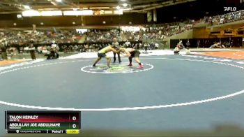 215 lbs Cons. Round 4 - Talon Heinley, Payette vs Abdullah Joe Abdulhameed, Meridian