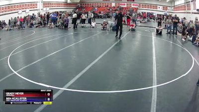 157 lbs Semifinal - Grady Meyer, Nebraska vs Ben McAllister, MWC Wrestling Academy