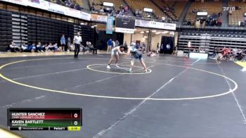 125 lbs Cons. Round 2 - Kaven Bartlett, Unattached vs Hunter Sanchez, Colby Community College