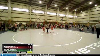 98 lbs Cons. Round 3 - Kixten Barney, Uintah Jr High Wrestling vs Ryker Fowler, Champions Wrestling Club