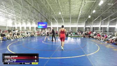 285 lbs Semis & 1st Wrestleback (8 Team) - Angel Huizar, Washington vs Caleb Tyler, Pennsylvania