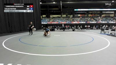 117 lbs Champ. Round 2 - Christianah Ogunsanya, William Penn vs Callie Payton, Lindsey Wilson