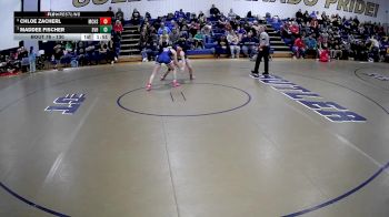 130 lbs Quarterfinal - Maddee Fischer, Seneca Valley Hs vs Chloe Zacherl, Mcdowell Hs