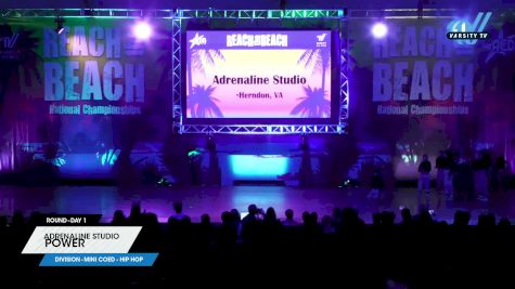 Adrenaline Studio - POWER [2023 Mini Coed - Hip Hop Day 1] 2023 ACDA Reach the Beach Grand Nationals - School/Dance
