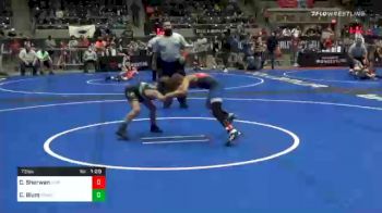 73 lbs Prelims - Carson Sherwan, Lions Wrestling Academy vs Carson Blum, Grwa