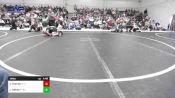 80 lbs Quarterfinal - Jevson Teehee, Piedmont vs Jace Hebert, Pirate Wrestling Club