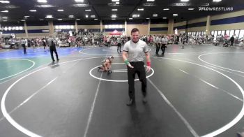 95 lbs Rr Rnd 5 - Adelina Hernandez, Eastern Sabers vs Ariyelle John, Bear Wrestling Club