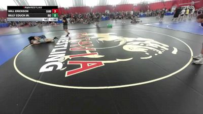 132 lbs Round 3 (8 Team) - Will Erickson, Cameron B vs Billy Couch Jr., Roncalli B