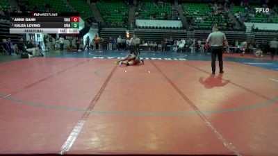 6-7A 165 Semifinal - Kalea Loving, Sparkman vs Anna Gann, Thompson HS