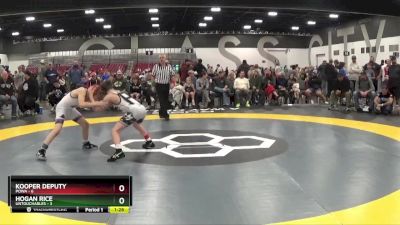 95 lbs Round 2 (8 Team) - Kooper Deputy, POWA vs Hogan Rice, Untouchables