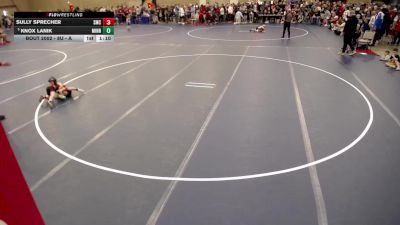 8U - A Champ. Round 1 - Knox Lanik, Minnesota vs Sully Sprecher, Shakopee Mat Club