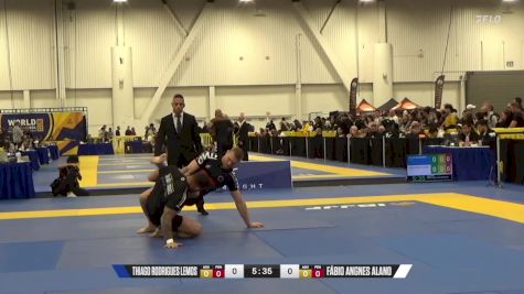 Fábio Angnes Alano vs Thiago Rodrigues Lemos 2024 World IBJJF Jiu-Jitsu No-Gi Championship