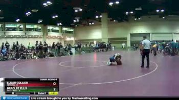 106 lbs Champ - Round 1 (16 Team) - Bradlee Ellis, Fuzzy Bees vs Elijah Collier, Team Ali