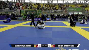 Matheus Arantes De Souza vs Leonardo Silveira Ferreira 2025 Brasileiro Jiu-Jitsu IBJJF