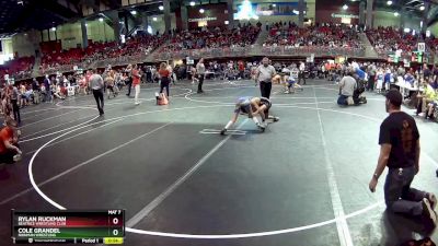 80 lbs Cons. Round 1 - Rylan Ruckman, Beatrice Wrestling Club vs Cole Grandel, IRONMAN WRESTLING