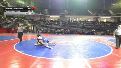 157-3A Cons. Round 1 - Adrian Landeverde, Ridgeland vs Carson Royster, Oconee County