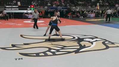 Quarterfinal - Brock Lindley, Elkhorn South vs Kaleb Griffith, Creighton Prep