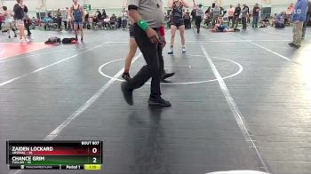 120-130 lbs Round 2 - Zaiden Lockard, Arsenal vs Chance Grim, Tuslaw