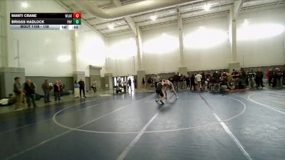 138 lbs Cons. Round 4 - Briggs Hadlock, Payson vs Manti Crane, Westlake