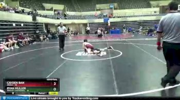 113 lbs Semis & 1st Wrestleback (8 Team) - Cayden Ban, Anoka vs Ryan Muller, Ankeny Centennial