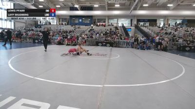 113 lbs Cons. Rd Of 32 - Lewis Pfarr, Eagle Wrestling Club vs Layf Skadberg, Las Animas Wrestling Club