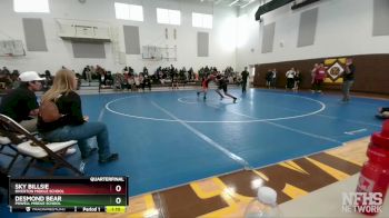 120 lbs Quarterfinal - Sky Billsie, Riverton Middle School vs Desmond Bear, Powell Middle School