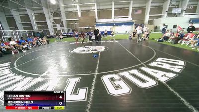 175 lbs Round 5 (6 Team) - Logan Hinton, South Carolina vs Jeshurun Mills, North Carolina