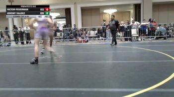 144 lbs Consi Of 8 #1 - Victor Feuerman, Peterson Grapplers vs Jeremy Valdez, Servite HS