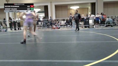 144 lbs Consi Of 8 #1 - Victor Feuerman, Peterson Grapplers vs Jeremy Valdez, Servite HS