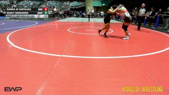 Quarterfinal - Rainna Jo Castilleja, Mt Adams Wrestling Club vs Nancy Hernandez, Swamp Monsters