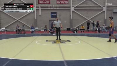 141 lbs Cons. Round 1 - Cameron Monahan, Plymouth State vs Tylor Stubbs, Williams College