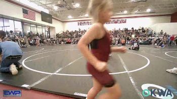 66 lbs Rr Rnd 3 - Ridge Nichols, Rough Riders vs Maxwell McConnell, Newkirk Takedown Club