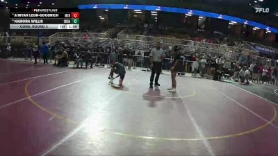 135 lbs Cons. Round 3 - Kamora Willis, Coral Gables vs A`Niyah Leon-Goodrich, Miami Southridge Hs