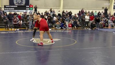 215 lbs Cons. Semi - Nate Fabunan, Chaminade vs Ryan Burke, Chaminade