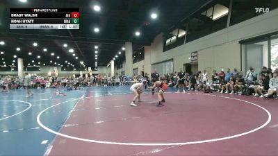 120 lbs Round 2 (4 Team) - Noah Hyatt, BRAWL Black vs Brady Walsh, Alabama Elite Gold
