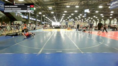160 lbs Rr Rnd 2 - Gavin Edwards, Ohio Titan Grey vs Dawson Messinger, Journeymen Wrestling Red