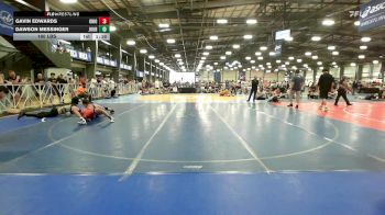 160 lbs Rr Rnd 2 - Gavin Edwards, Ohio Titan Grey vs Dawson Messinger, Journeymen Wrestling Red