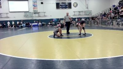 125 lbs Champ. Round 1 - Teghan Baliza, Century vs Trinity Wade, Southridge