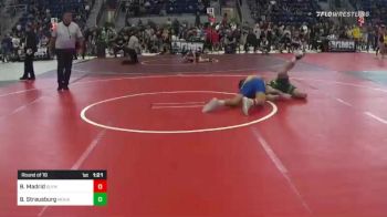 145 lbs Round Of 16 - Benny Madrid, Olympus vs Brooks Strausburg, Mohave Greens