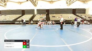 131 lbs Rr Rnd 1 - Finley Pazinko, Revival Yellow vs Joey Wozniak, Keystone Cowboys