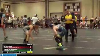 115 lbs Round 1 (6 Team) - Gavin Nordberg, Gorilla Grapplers vs Blake Fry, Ride Out Wrestling Club